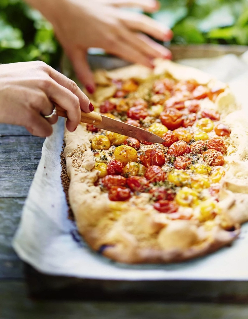 recette quiche chevre tomates cerises