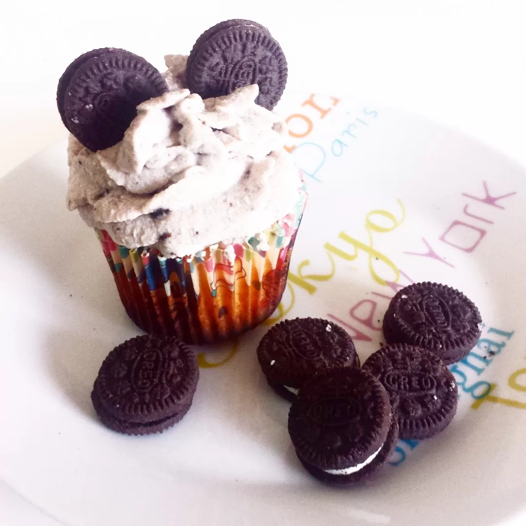 recette cupcake mickey