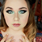 maquillage teal