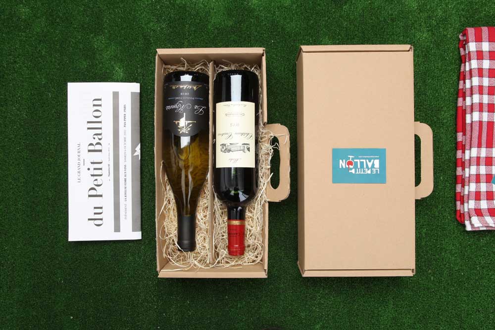 box de vin petit ballon