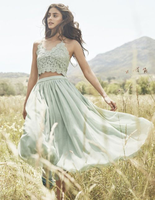 look bleu pastel